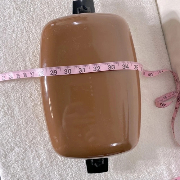 West  Bend Slo Slow Cooker 6 qt Harvest Gold Brown Replacement Kettle Pot W Lid - Picture 16 of 16